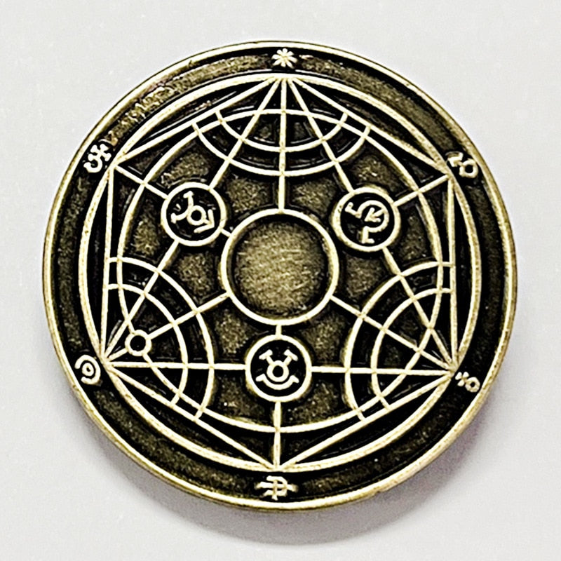 Japan Anime  FULLMETAL ALCHEMIST Enamel Pins Metal Brooch Badge Fashion Jewellery Lapel Hat Backpack Accessory Gifts