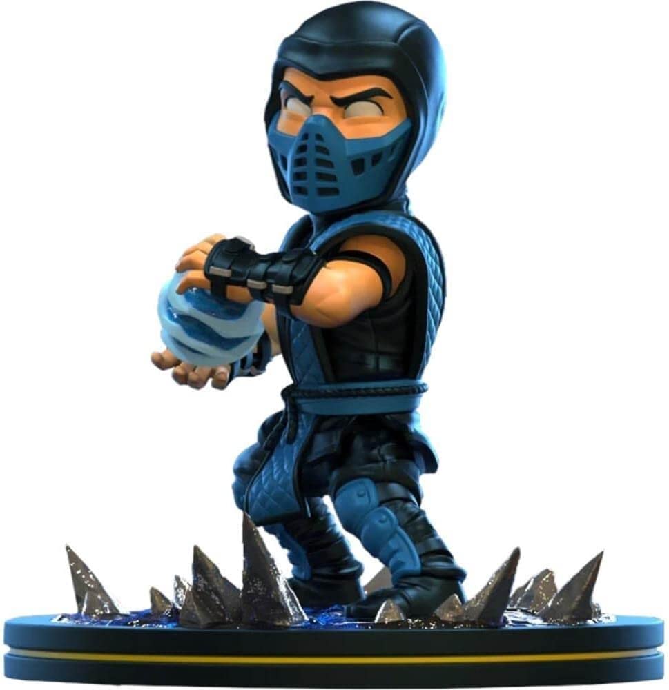 QMx Quantum Mechanix Mortal Kombat Scorpion Sub-Zero  Q-Fig 4 inches Toy Gift Collection Hobby