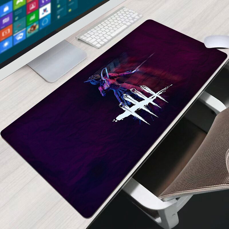 Large Mouse Pad Gamer Dead By Daylight Pc Gaming Accessories Mousepad Deskmat Non-slip Mat Mousepad Mats Keyboard Cabinet Pads