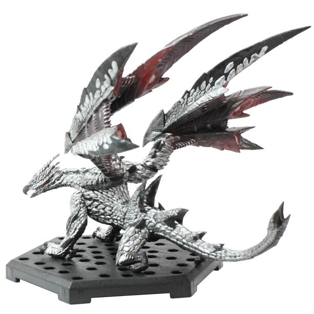 NEW CASHAPON Monster Hunter World Vol:18 Limited PVC Models Dragon Action Figure Japanese Genuine Kids Toy Gifts