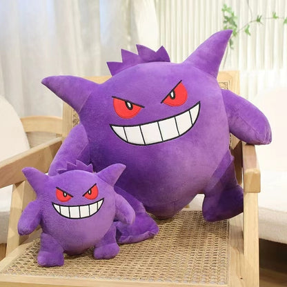 Pokemon Plush 20-60Cm Big Size Cartoon Anime Figure Gengar Plush Stuffed Pocket Monsters Pet Model For Children Birthday Gift