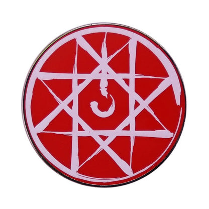 Japan Anime  FULLMETAL ALCHEMIST Enamel Pins Metal Brooch Badge Fashion Jewellery Lapel Hat Backpack Accessory Gifts