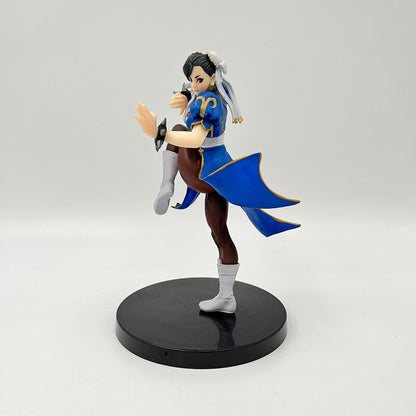 18cm POP UP PARADE Street Fighter Anime Figure Chun Li Battle Costume Action Figure Sexy Girl Figure Collection Model Doll Toys