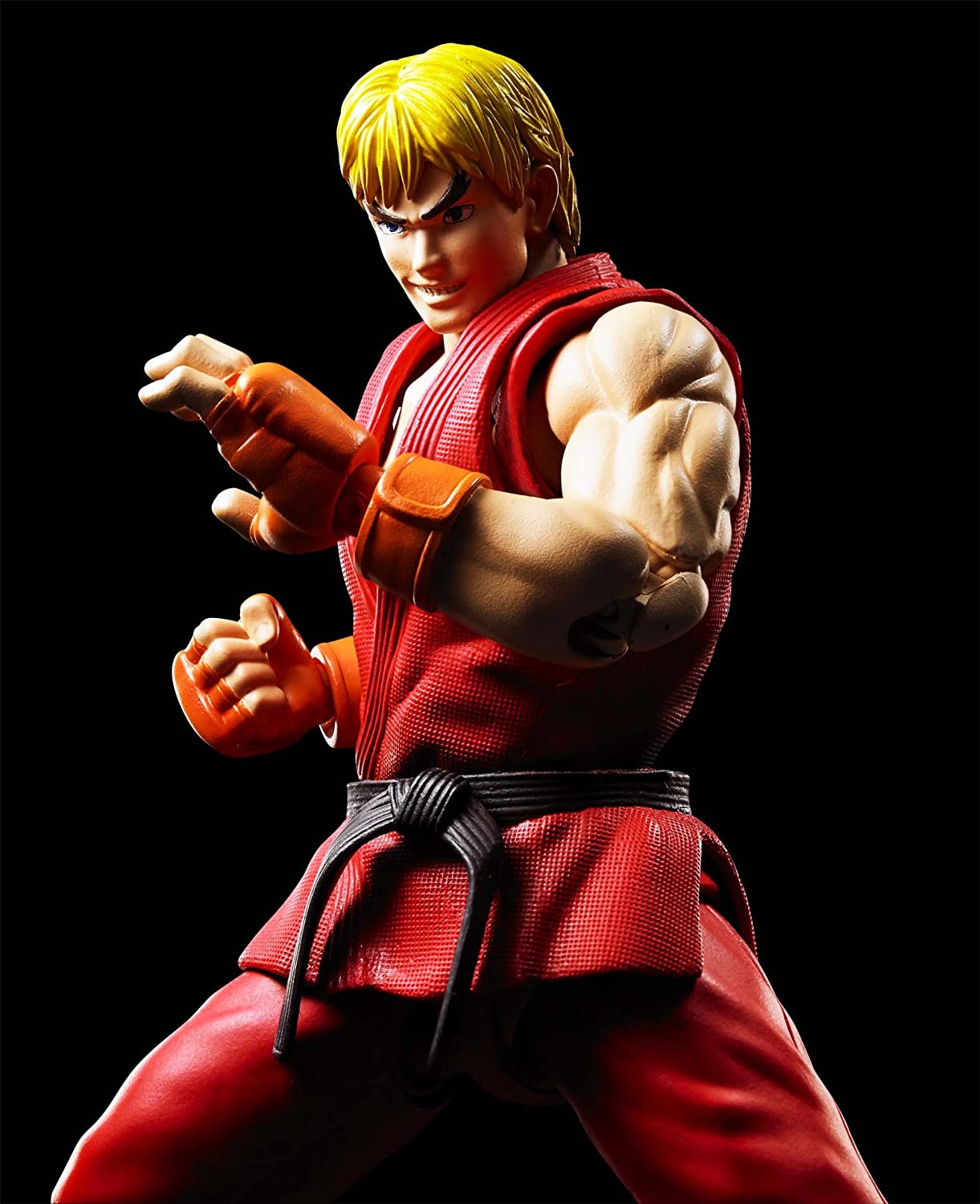 TAMASHII NATIONS Bandai S.H.Figuarts Ken Masters Street Fighter Action Figure, Model Collectible Toys Halloween Gift