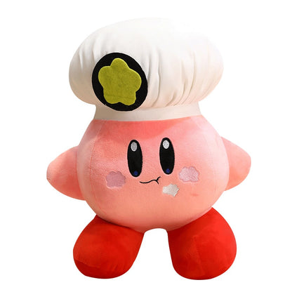 Star Kirby Doll Plush Stuffed Toys Love Chef Strawberry Pillow Pendant Children&#39;s Birthday Christmas Gift