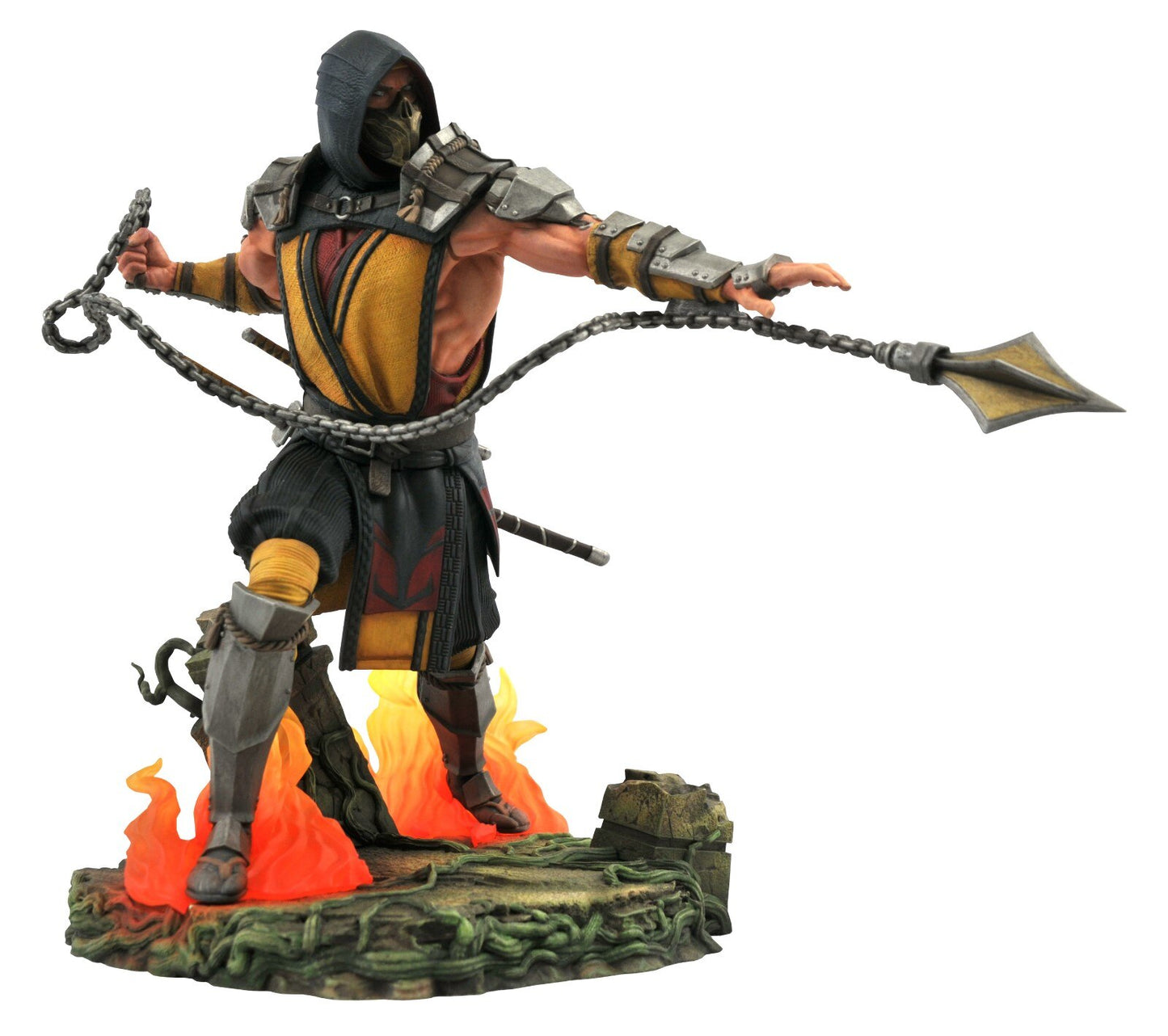 Diamond Select Toys Original DST Mortal Kombat 11 Scorpion Deluxe Edition Collection Statue From