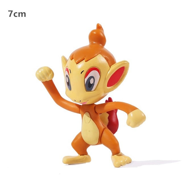 6-10cm Pokemon figures toys Gengar Gastly Arceus Pikachu Charizard Figure Model Pokemon PVC Toy Birthday Gift For Kids