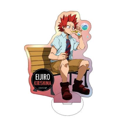 Anime My Hero Academia Acrylic Stand Figure Midoriya Izuku Todoroki Shoto Cosplay Model Plate Desk Decor Fans Collection Gift