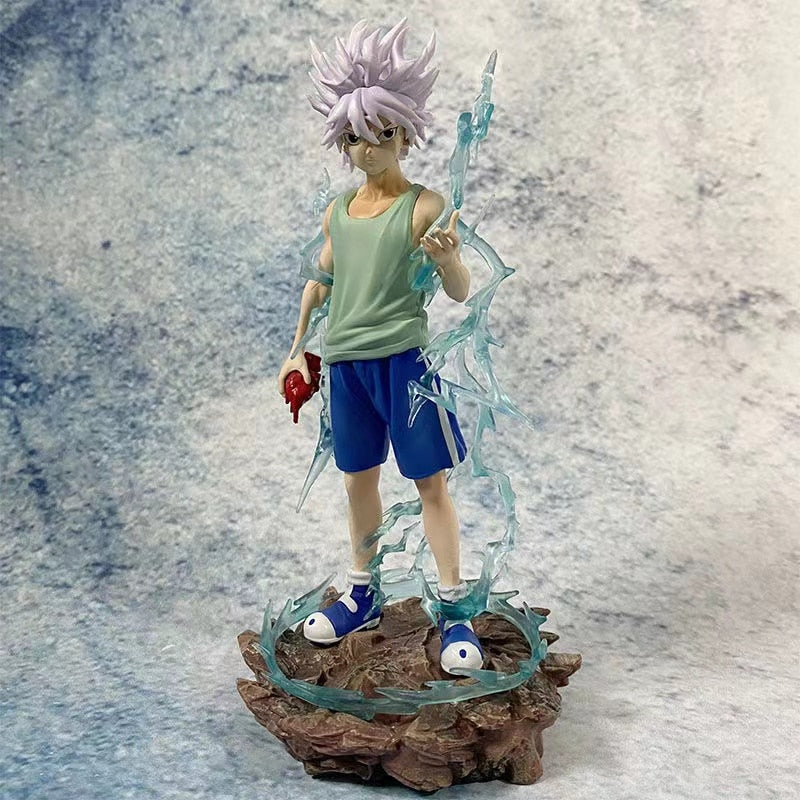 22cm Hunter X Hunter Figures Killua Zoldyck Action Figurine PVC Model Decoration Statue Collection Toy Kids Gift