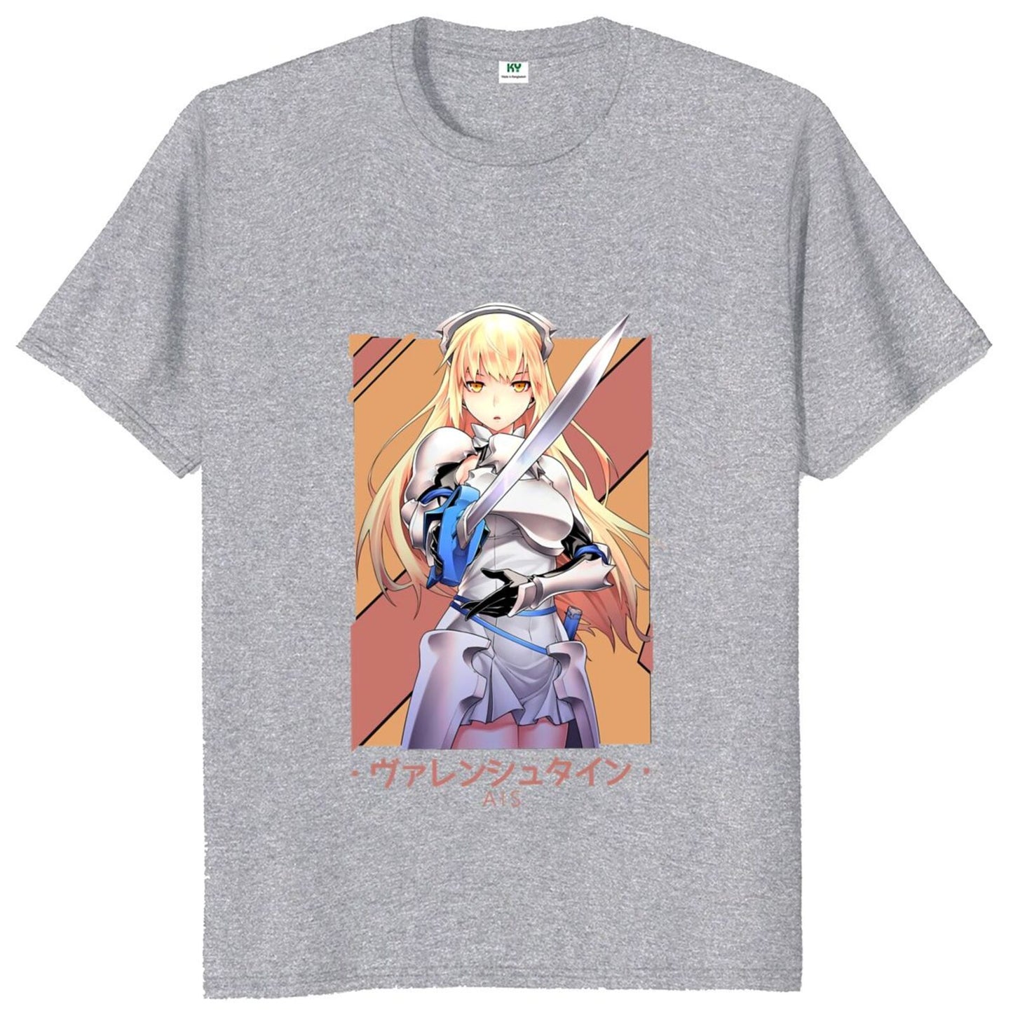 Vintage Wallenstein Danmachi T Shirt Japanese Anime Manga Fans Gift Men Women T-shirt Casual O-Neck 100% Cotton Tee Tops EU Size