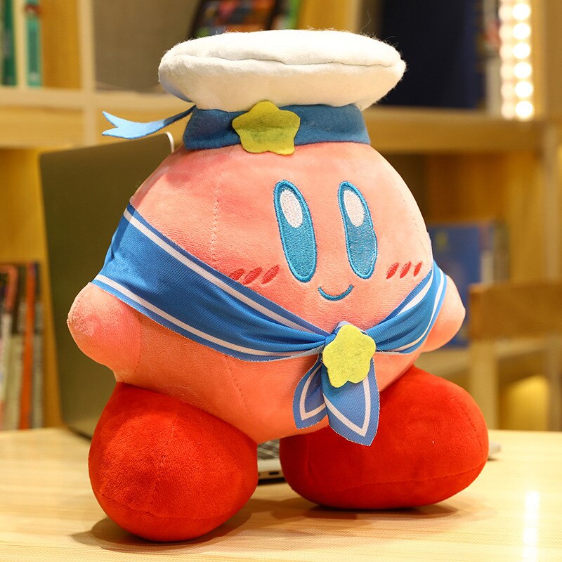 Star Kirby Doll Plush Stuffed Toys Love Chef Strawberry Pillow Pendant Children&#39;s Birthday Christmas Gift