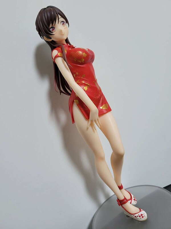 24cm Rent A Girlfriend Sexy Anime Figure Chizuru Mizuhara China Dress Action Figure Chizuru Ichinose Figure Adult Model Doll Toy