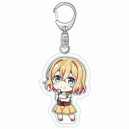 Anime Rent A Girlfriend Kanojo Okarishimasu Charm Keychain Ichinose Chizuru Asami Nanami Sakurasawa Sumi Sarashina Ruka Keyring