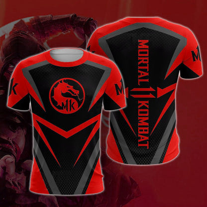 Mortal Kombat 11 T-Shirts Fighting Game 3D Print Cosplay Streetwear Men Women Fashion O-Neck T Shirt Kids Boys Tees Tops Clothes