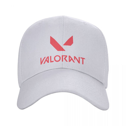 Hot Sale Video Game Valorant Logo Baseball Cap Men Women Custom Adjustable Adult Dad Hat Hip Hop Summer Spring Hats