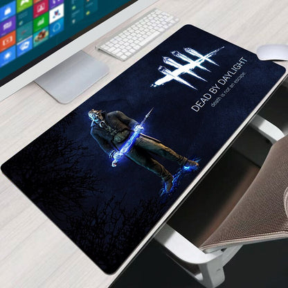 Large Mouse Pad Gamer Dead By Daylight Pc Gaming Accessories Mousepad Deskmat Non-slip Mat Mousepad Mats Keyboard Cabinet Pads