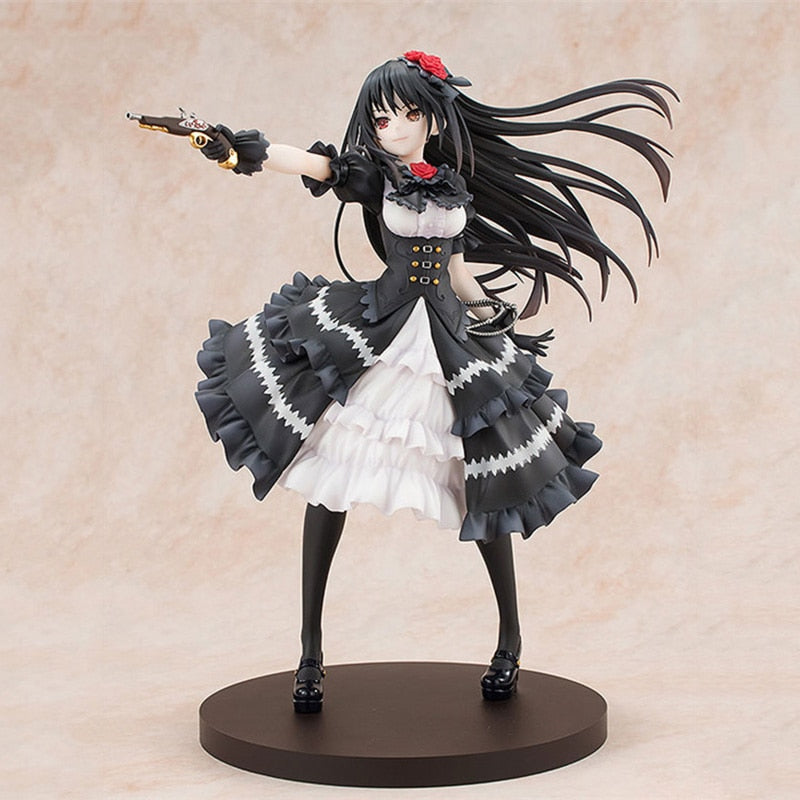 2023 Anime DATE A LIVE 30th Anniversary Ver Tokisaki Kurumi Nightmate PVC Action Figure Toys Doll Boyfriend Gift  23CM