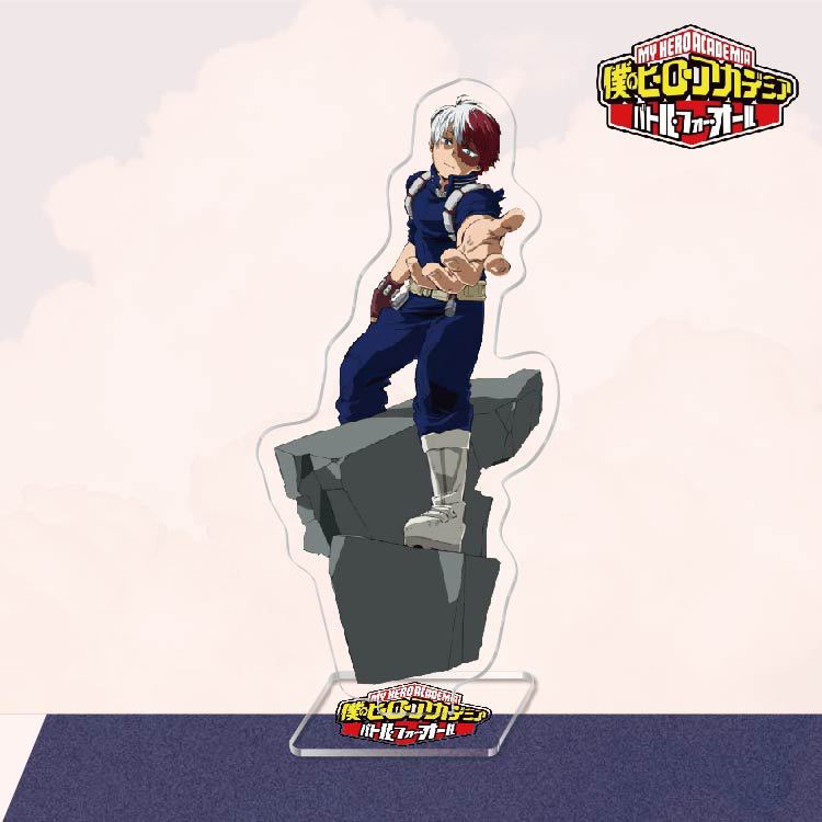 My Hero Academia Anime Figure Todoroki Shoto Acrylic Stands Endeavour Character Model Plate Desk Decor Standing Sign Fans Gifts