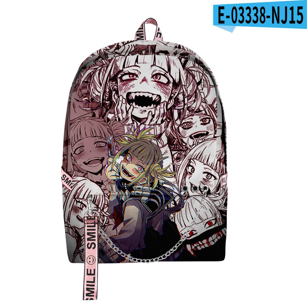 Fashion Novelty My Hero Academia Student School Bags Unisex 3D Print Oxford Waterproof Notebook multifunction Travel Backpacks