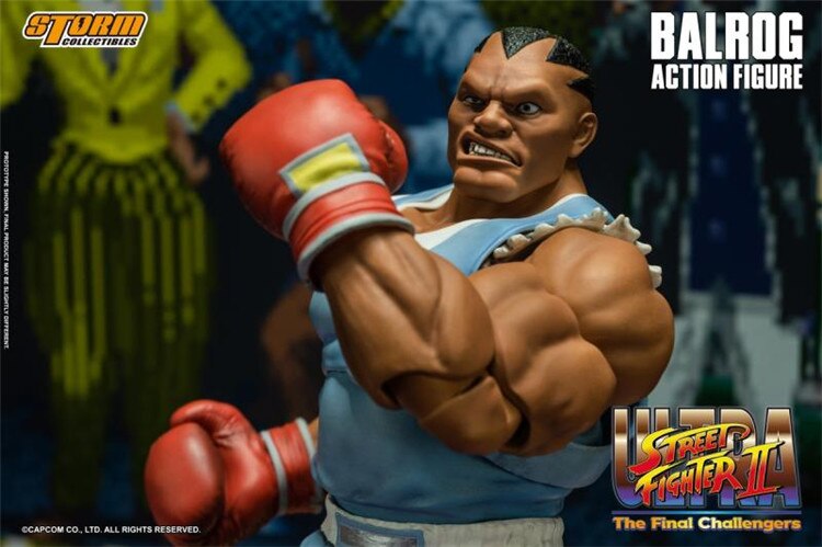 Storm Toys 1/12 BALROG Street Fighter II CPSF23 Soldier Model Full Set 6&#39;&#39; Action Figure Toy In Stock Hot Sale