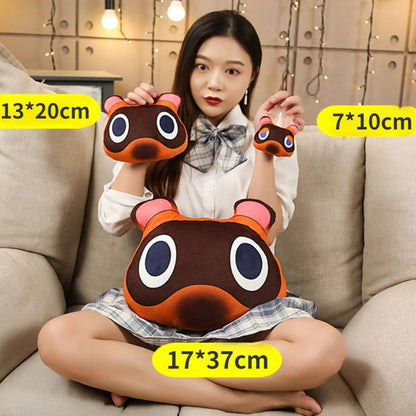 12 styles Animal Crossing Plush Pillow Doubutsu No Mori Sofa Cushion Tom Nook Foxes Stuffed Doll Gifts For Children Birthday Day