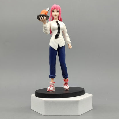 18cm Anime Makima Figure Power Chainsaw Man Action Figure Pochita Figure Scene Ornament Denji Model Doll  Makima Toys PVC