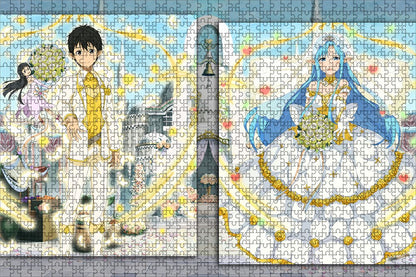 1000 Piece Japanese Anime Sword Art Online Puzzles Wooden SAO Puzzles For Adults Children Educational Toys Gifts