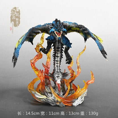 Collector&#39;s Edition Monster Hunter Prototype Production Big Tigrex Hand-held Male Fire Dragon Ornament Figure Toys