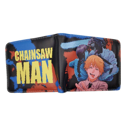 Anime Chainsaw Man Cute Cartoon Comics Purse Student Wallet Credit Card Holder