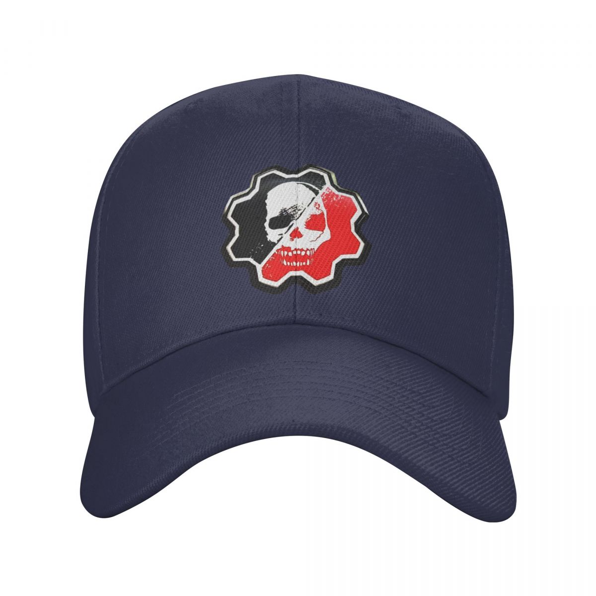 Cool Classic Gears of War Skeleton Skull Trucker Hat Women Men Custom Adjustable Unisex Baseball Cap Hip Hop