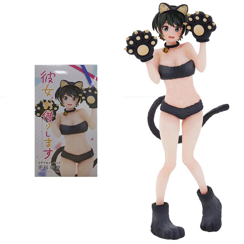 16cm Rent A Girlfriend Anime Figure Chizuru Mizuhara  Ruka Sarashina Sakurasawa Sumi Action Figure Collection Model Doll Toys