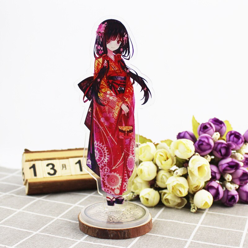 Anime Date A Live Tokisaki Kurumi Yatogami Tooka Origami Tobiichi Kotori Itsuka Yoshino Miku Izayoi 16cm Acrylic Stand Model