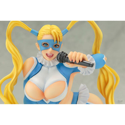 Stock Original Kotobukiya Nanakawa Mika Rainbow Mika BISHOUJO STATUE Street Fighter X Bishoujo Super Street Anime Figure Model