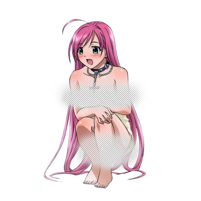 13cm 3D Car Stickers Hot Girl Anime Rosario to Vampire for Akashiya Moka Render Car Window Wiper Waterproof Decals