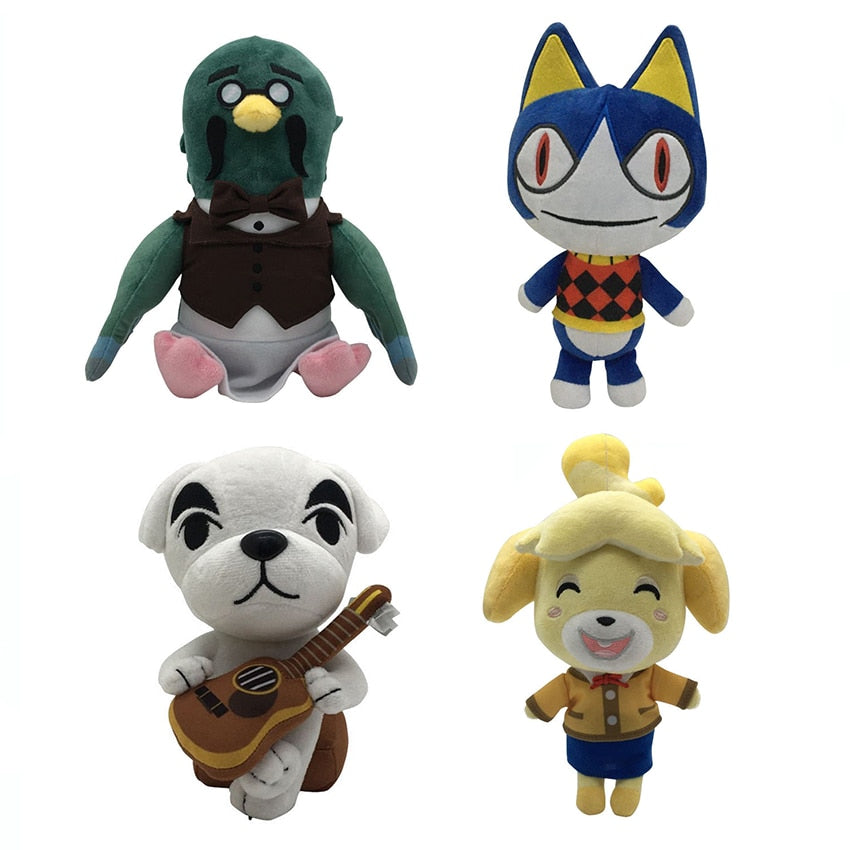 20cm Animal Crossing Plush Stuffed Anima Figures KK Tom Judy Isabelle Plush Cute Wolf Anime Plush Kids Party Gift