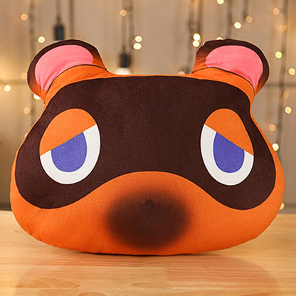 12 styles Animal Crossing Plush Pillow Doubutsu No Mori Sofa Cushion Tom Nook Foxes Stuffed Doll Gifts For Children Birthday Day