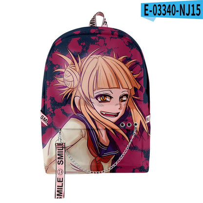 Fashion Novelty My Hero Academia Student School Bags Unisex 3D Print Oxford Waterproof Notebook multifunction Travel Backpacks