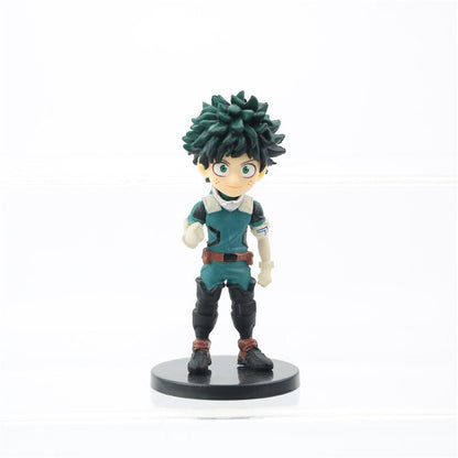 9 pcs/set My Hero Academia Anime Figure All Might Shouto Midoriya Izuku Bakugou Katsuki Todoroki PVC Action Figure Toys Model