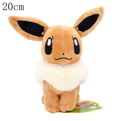 Pokemon Eevee Evolution Peluche Plush Toy Flareon Vaporeon Espeon Umbreon Leafeon Sylveon Pikachu Stuffed Doll Kid Xmas Gift