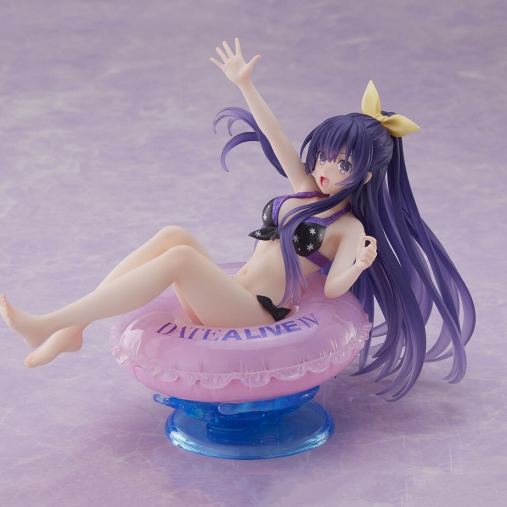 Original Taito Aqua Float Girls AFG Date A Live Iv Yatogami Tohka Swimming Ring Anime Figure Model Toys 18Cm