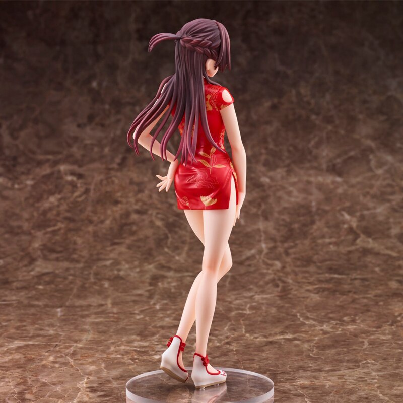 24cm Rent A Girlfriend Sexy Anime Figure Chizuru Mizuhara China Dress Action Figure Chizuru Ichinose Figure Adult Model Doll Toy