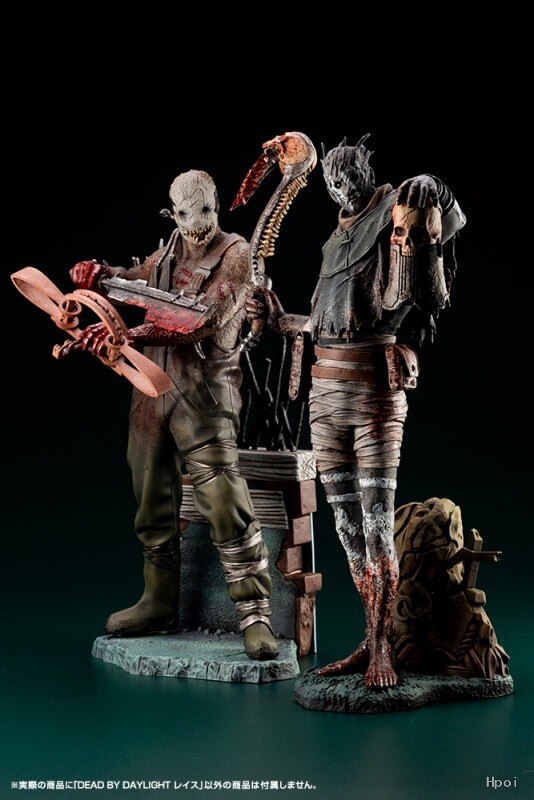 In Stock 100% Original Kotobukiya Dead By Daylight Evan MacMillan The Wraith Anime Figure Model Collecile Action Toys Gifts