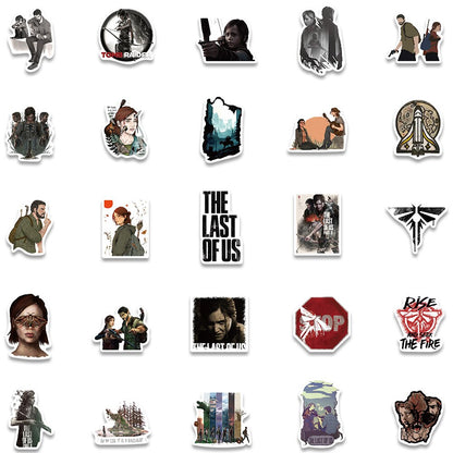 10/50PCS Game The Last of US Cool Stickers for Motorcycle Skateboard Bike Laptop Phone Suitcase Car Gift Sticker