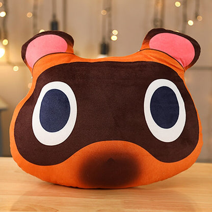 12 styles Animal Crossing Plush Pillow Doubutsu No Mori Sofa Cushion Tom Nook Foxes Stuffed Doll Gifts For Children Birthday Day