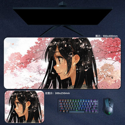 Anime Rent A Girlfriend Mouse Pad Ichinose Chizuru Mami Sumi Ruka Mousepad Computer Laptop Gamer Pad Gaming Accessories Desk Mat