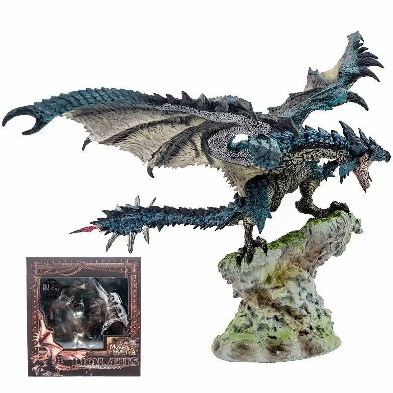 6pcs Set Monster Hunter Game Dragon Anime Figure Hot Dragon PVC Action Figures Collectible Model Toy