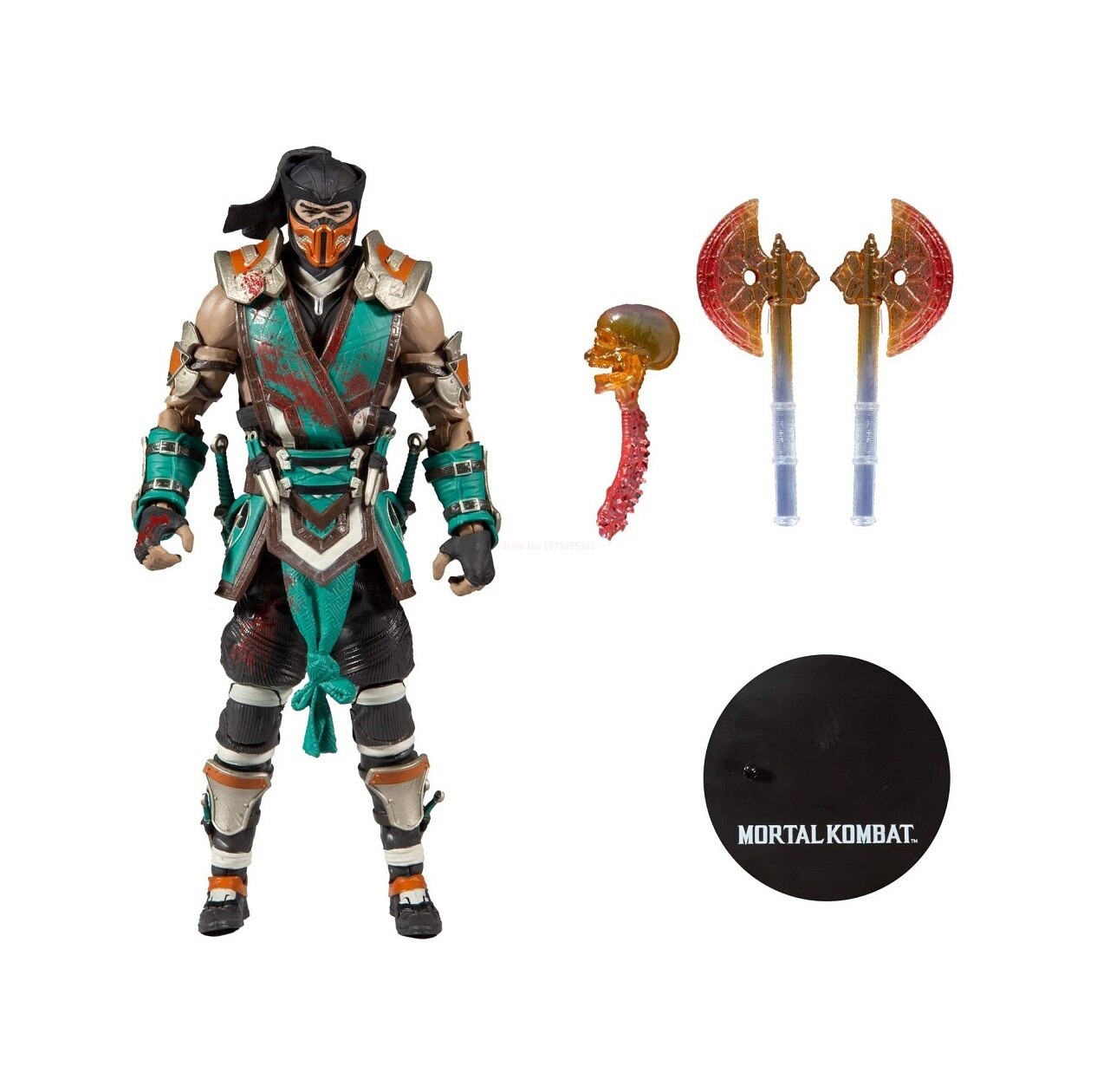 7inch Pvc Original Mcfarland Anime Figurine Scorpion Zero Kabal Mortal Kombat Action Figure Collect Model Kid Toy Gift