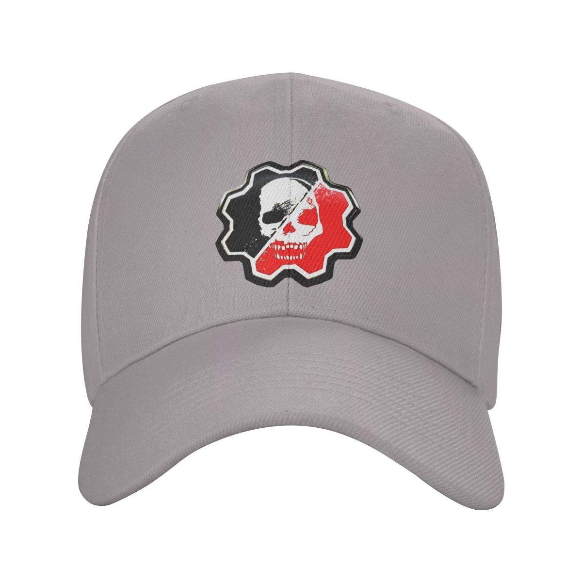 Cool Classic Gears of War Skeleton Skull Trucker Hat Women Men Custom Adjustable Unisex Baseball Cap Hip Hop