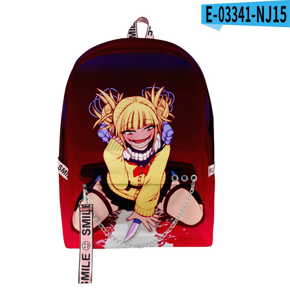 Fashion Novelty My Hero Academia Student School Bags Unisex 3D Print Oxford Waterproof Notebook multifunction Travel Backpacks