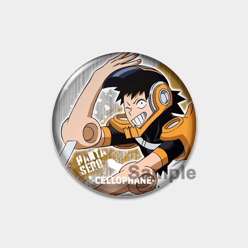 Fashion Jewelry Accessories Anime My Hero Academia Brooch Enamel Pin Cartoon Cosplay Badge for Clothes Backpack Decoration Gifts